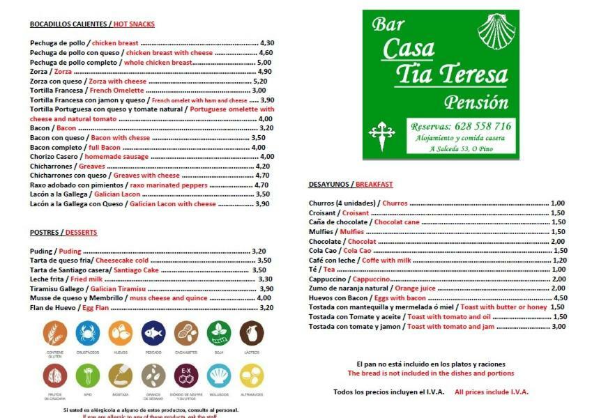 Casa Tia Teresa Hotel Salceda Bagian luar foto